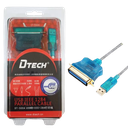 [6945279500346] Cable USB a paralelo DTECH de 1,8 m, modelo DT-5004 — galería 3