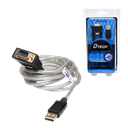 [6945279514572] Cable USB a Serial DTECH 1.8m, modelo DT-5002A — galería 1