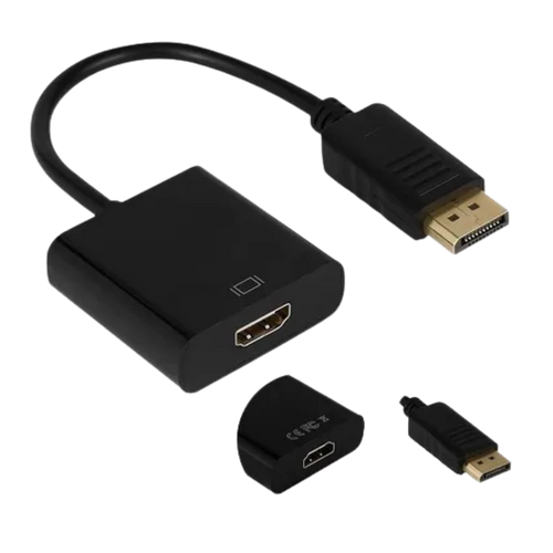 [DPHM-2025-BK] Convertidor DisplayPort macho a HDMI hembra — galería 3