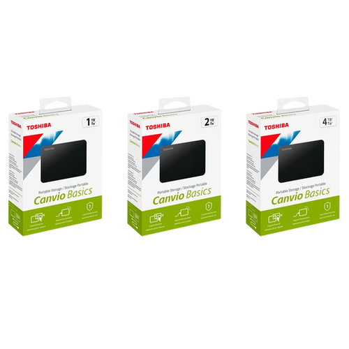 [723844001339] Discos Duros Externos Toshiba Canvio Basics 1TB, 2TB y 4TB — galería 3