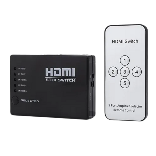 [SW-HDMI-5X1-CTRL] Switch HDMI 1x5 + Control — galería 3