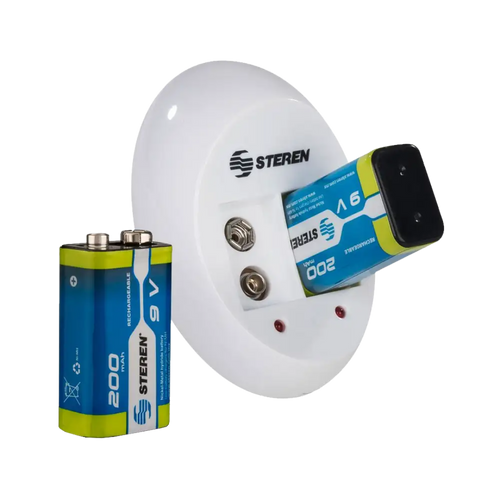 Cargador de Pila Recargable Beston con Pila de 9 V