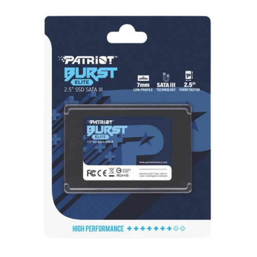 Disco Solido SSD Patriot Burst Elite de 120 GB con SATA 3