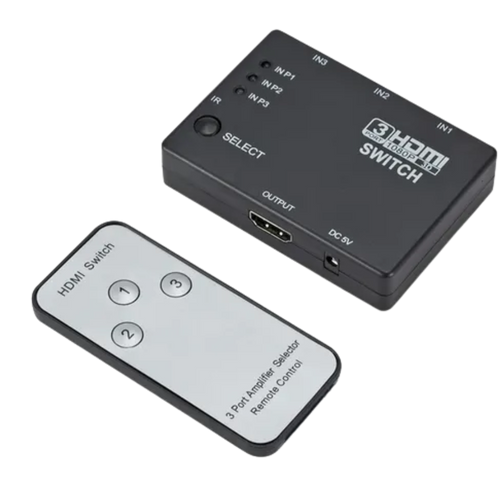 Switch HDMI 1x3 + Control
