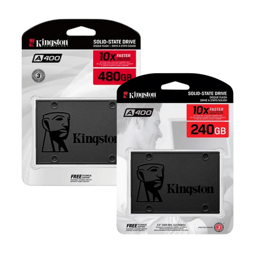 Unidades de Estado Sólido Kingston SSD A400 de 240GB y 480GB