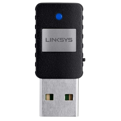 Adaptador mini USB inalámbrico Linksys AC 580 de doble banda (AE6000)